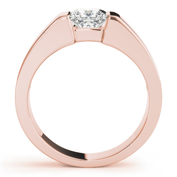 Signature Solitaires Princess Diamond Engagement Ring — 9K/18K Gold & Platinum