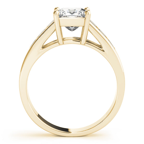 Celestial Fancy Shape Remounts Princess Diamond Engagement Ring — 9K/18K Gold & Platinum