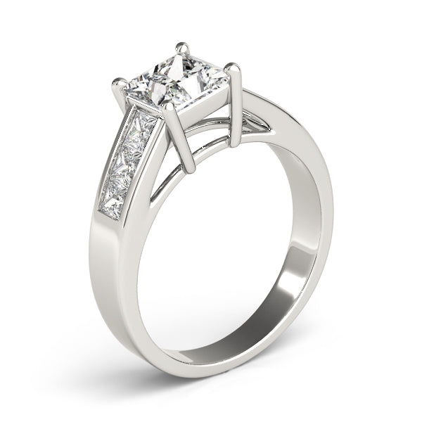 Celestial Fancy Shape Remounts Princess Diamond Engagement Ring — 9K/18K Gold & Platinum