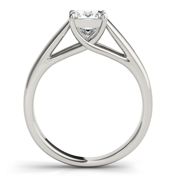 Pristine Trellis Princess Diamond Engagement Ring — 9K/18K Gold & Platinum
