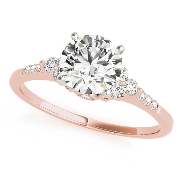 Artisan Remounts Round Diamond Engagement Ring — 9K/18K Gold & Platinum