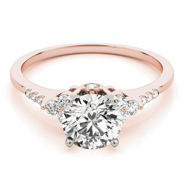 Artisan Remounts Round Diamond Engagement Ring — 9K/18K Gold & Platinum