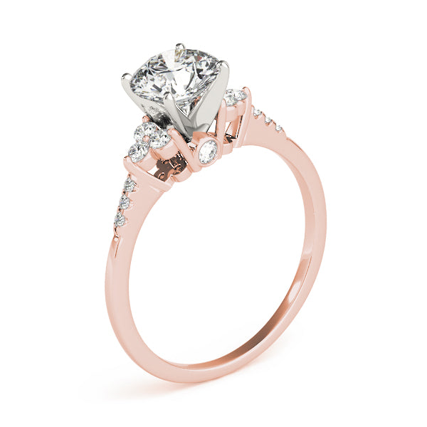 Artisan Remounts Round Diamond Engagement Ring — 9K/18K Gold & Platinum