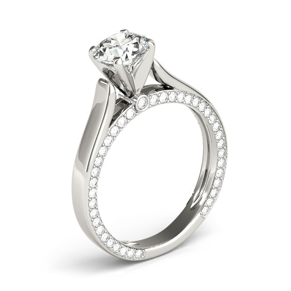 Celestial Remounts Round Diamond Engagement Ring — 9K/18K Gold & Platinum
