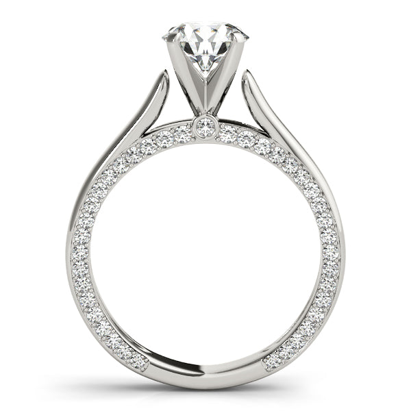 Celestial Remounts Round Diamond Engagement Ring — 9K/18K Gold & Platinum