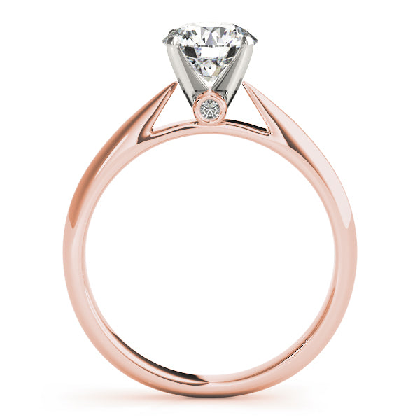 Eternal Solitaires Round Diamond Engagement Ring — 9K/18K Gold & Platinum