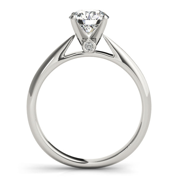 Eternal Solitaires Round Diamond Engagement Ring — 9K/18K Gold & Platinum