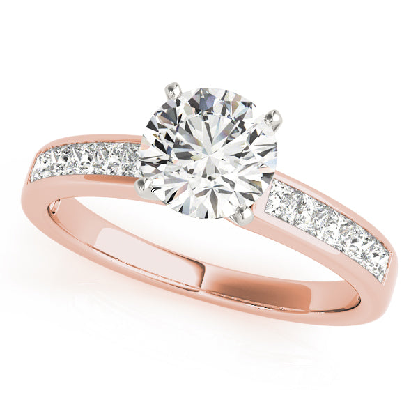 Couture Fancy Shape Remounts Princess Diamond Engagement Ring — 9K/18K Gold & Platinum