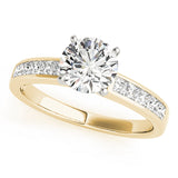 Couture Fancy Shape Remounts Princess Diamond Engagement Ring — 9K/18K Gold & Platinum