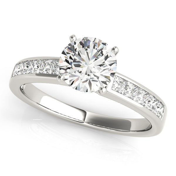 Couture Fancy Shape Remounts Princess Diamond Engagement Ring — 9K/18K Gold & Platinum