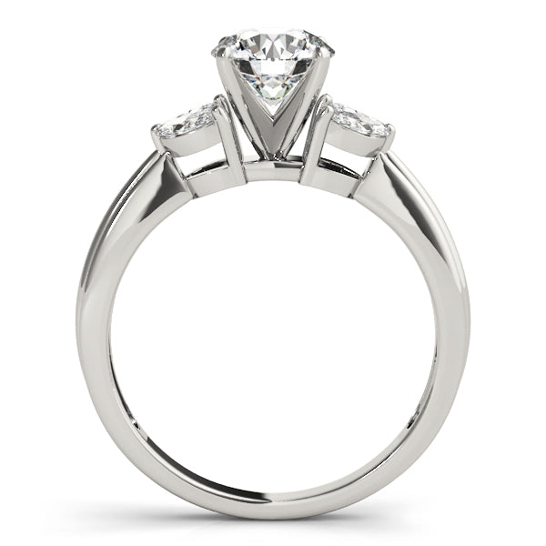 Romantic Fancy Shape Remounts Marquise Diamond Engagement Ring — 9K/18K Gold & Platinum