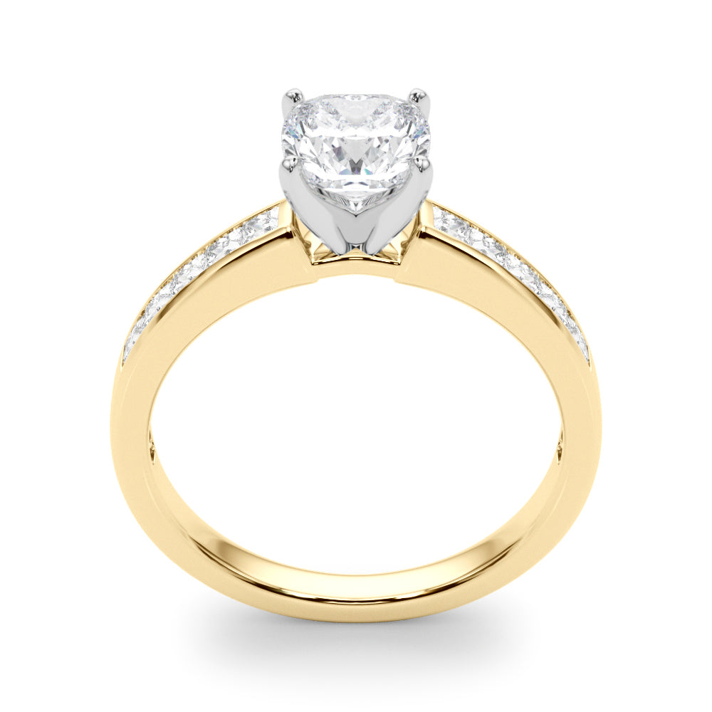 Lustrous Fancy Shape Remounts Princess Diamond Engagement Ring — 9K/18K Gold & Platinum