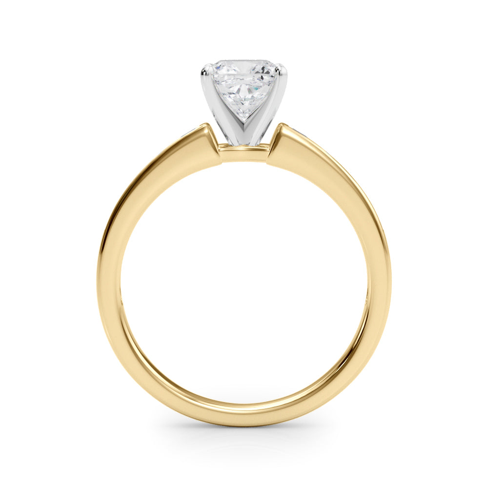 Lustrous Fancy Shape Remounts Princess Diamond Engagement Ring — 9K/18K Gold & Platinum
