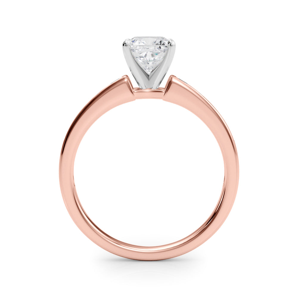Lustrous Fancy Shape Remounts Princess Diamond Engagement Ring — 9K/18K Gold & Platinum