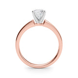 Lustrous Fancy Shape Remounts Princess Diamond Engagement Ring — 9K/18K Gold & Platinum
