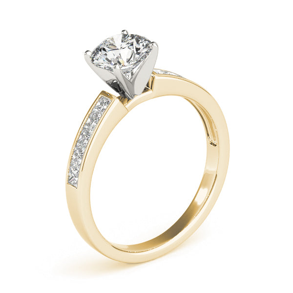 Lustrous Fancy Shape Remounts Princess Diamond Engagement Ring — 9K/18K Gold & Platinum