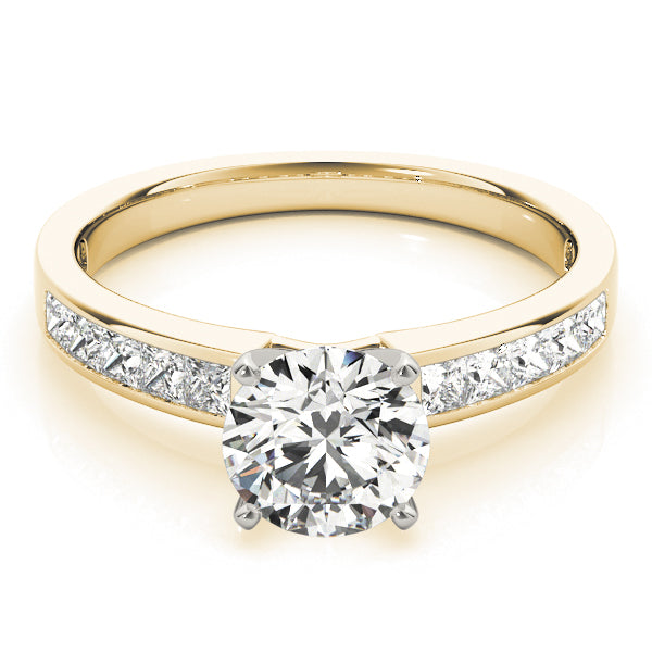 Lustrous Fancy Shape Remounts Princess Diamond Engagement Ring — 9K/18K Gold & Platinum
