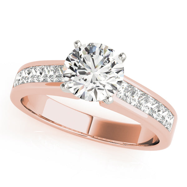 Opulent Fancy Shape Remounts Princess Diamond Engagement Ring — 9K/18K Gold & Platinum