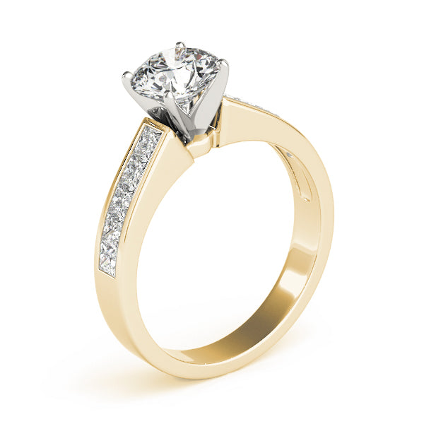 Opulent Fancy Shape Remounts Princess Diamond Engagement Ring — 9K/18K Gold & Platinum