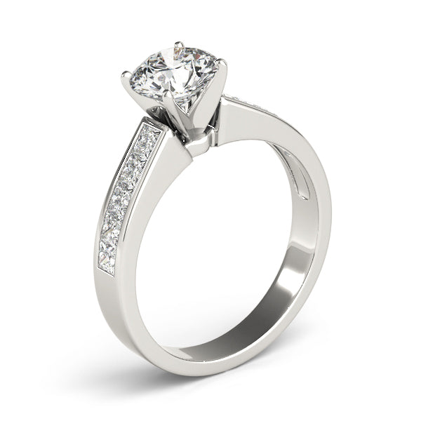 Opulent Fancy Shape Remounts Princess Diamond Engagement Ring — 9K/18K Gold & Platinum