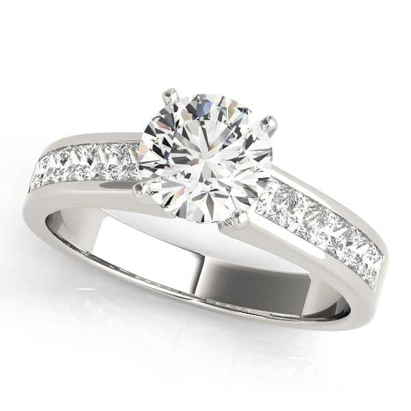 Opulent Fancy Shape Remounts Princess Diamond Engagement Ring — 9K/18K Gold & Platinum