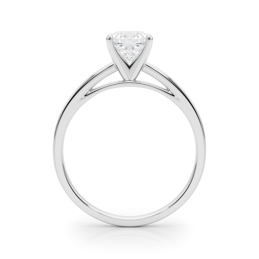 Enchanted Solitaires Round Diamond Engagement Ring — 9K/18K Gold & Platinum