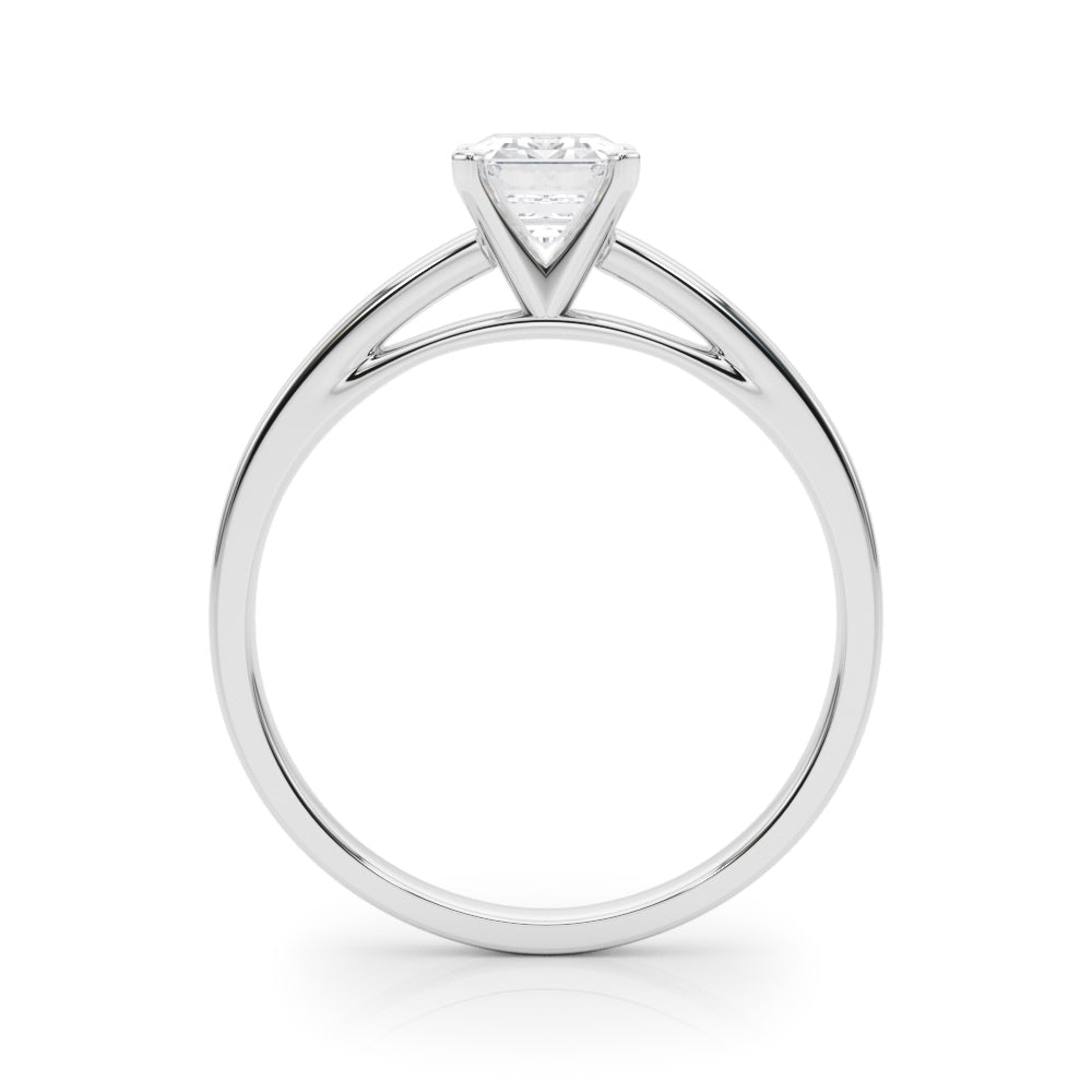 Enchanted Solitaires Round Diamond Engagement Ring — 9K/18K Gold & Platinum