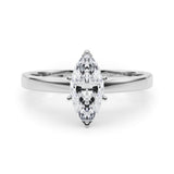 Enchanted Solitaires Round Diamond Engagement Ring — 9K/18K Gold & Platinum