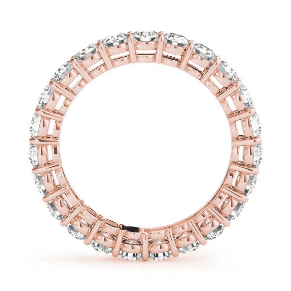 Diamond Full Eternity Ring in Gold & Platinum