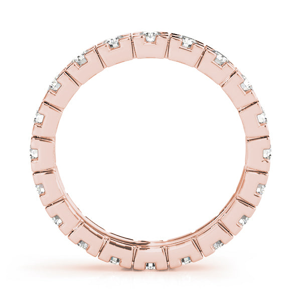 Diamond Full Eternity Ring in Gold & Platinum
