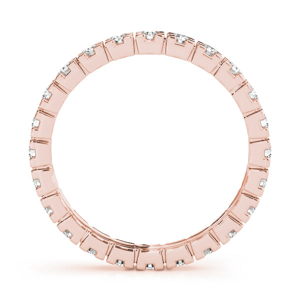 Diamond Full Eternity Ring in Gold & Platinum