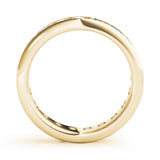 IGI Lab-Grown Round Cut Diamond Eternity Wedding Band.