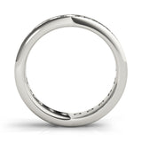 IGI Lab-Grown Round Cut Diamond Eternity Wedding Band.