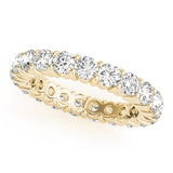 Diamond Full Eternity Ring in Gold & Platinum