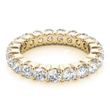 Diamond Full Eternity Ring in Gold & Platinum