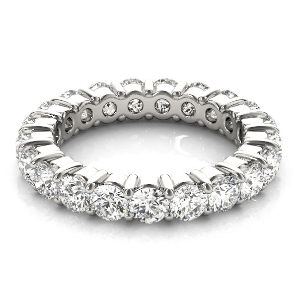 Diamond Full Eternity Ring in Gold & Platinum