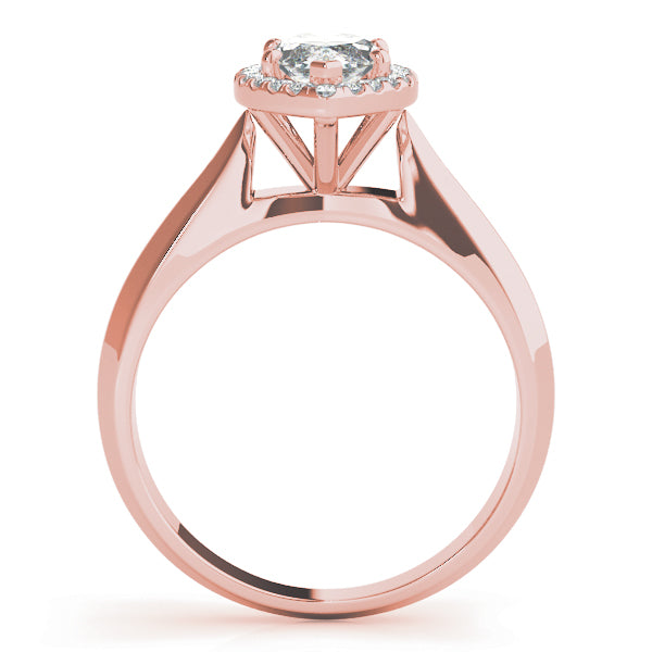 Celestial Solitaires Any Shape Marquise Diamond Engagement Ring — 9K/18K Gold & Platinum