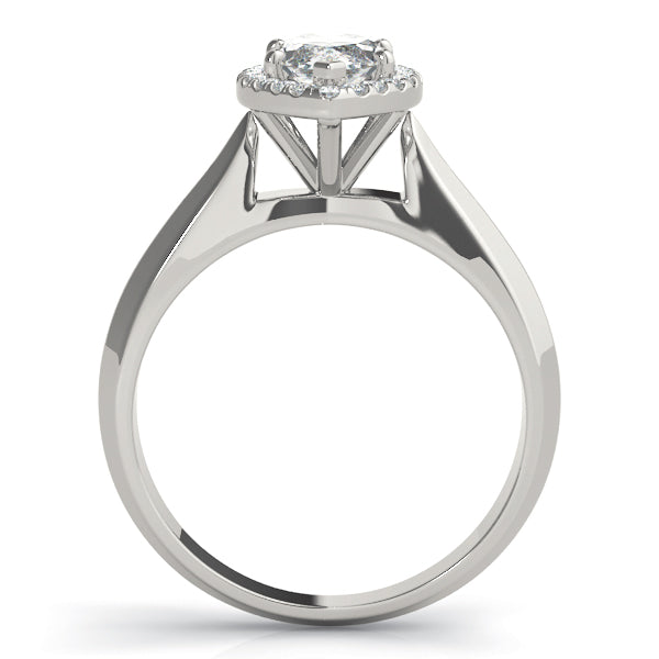 Celestial Solitaires Any Shape Marquise Diamond Engagement Ring — 9K/18K Gold & Platinum