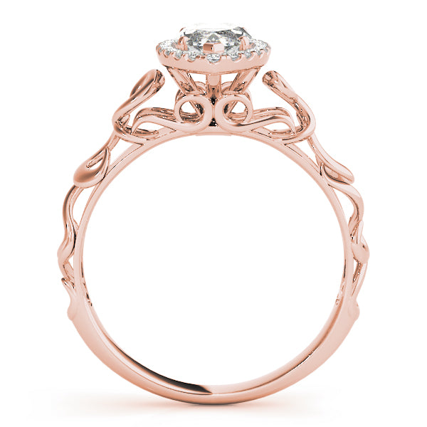 Devoted Solitaires Any Shape Marquise Diamond Engagement Ring — 9K/18K Gold & Platinum