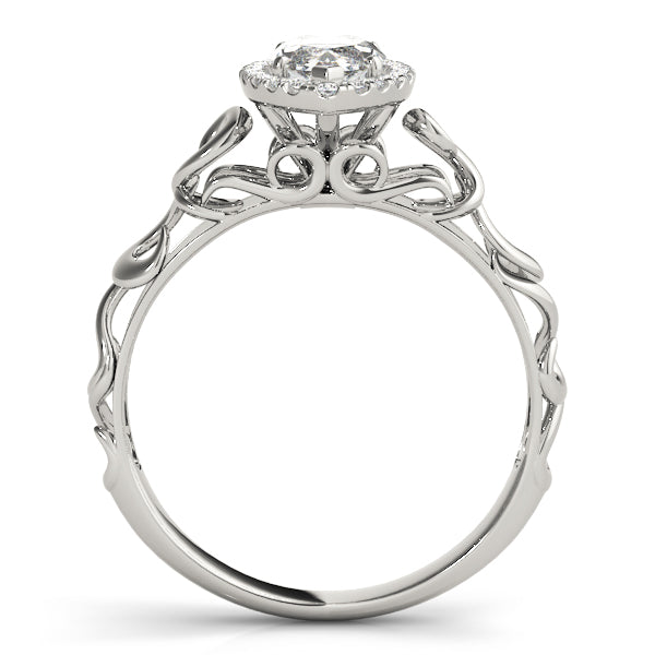 Devoted Solitaires Any Shape Marquise Diamond Engagement Ring — 9K/18K Gold & Platinum