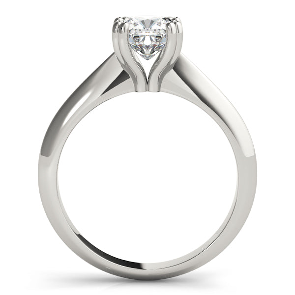 Brilliant Double Prong Engagement Ring Cushion Diamond Engagement Ring — 9K/18K Gold & Platinum