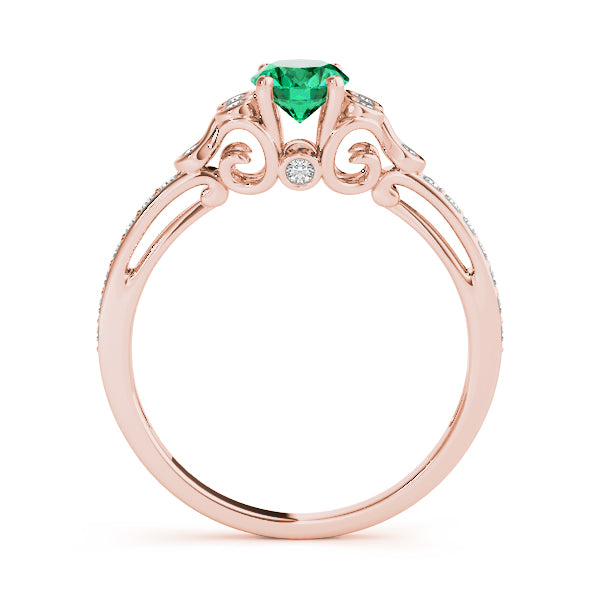 Enchanted Fashion Ring Oval Diamond Engagement Ring — 9K/18K Gold & Platinum