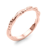 Twisted Filigree Gold Band