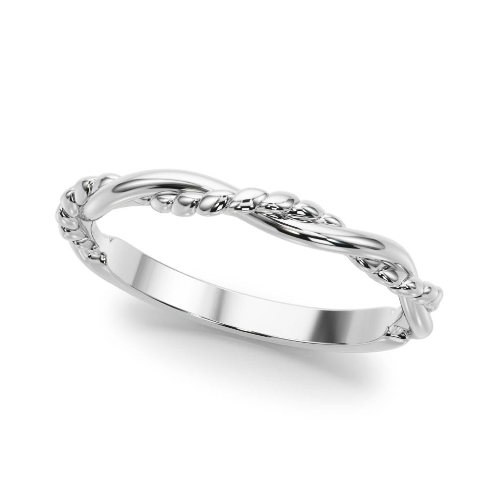 Twisted Filigree Gold Band