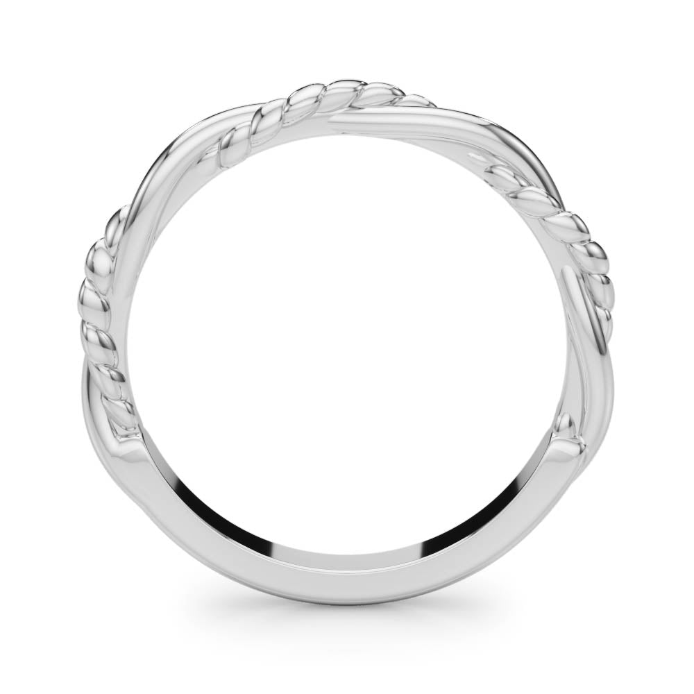 Twisted Filigree Gold Band