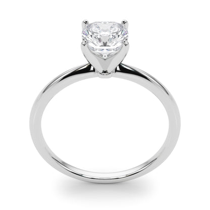 IGI Lab-Grown D-VVS Round Diamond Classic 4-Prong Solitaire Engagement Ring.