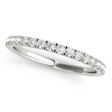 Diamond Half Eternity Ring in Gold & Platinum