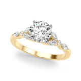 Devoted Engagement Ring Marquise Diamond Engagement Ring — 9K/18K Gold & Platinum