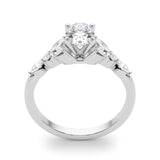 Devoted Engagement Ring Marquise Diamond Engagement Ring — 9K/18K Gold & Platinum