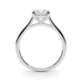 0.75Ct Prong Set Lab Grown Diamond Solitaire Engagement Ring in 9K Yellow & White Gold